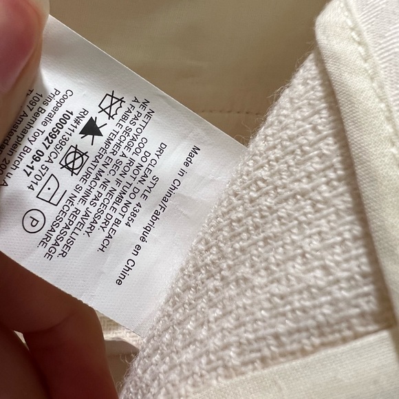 Tory Burch White Thomas Trousers - Picture 6 of 9